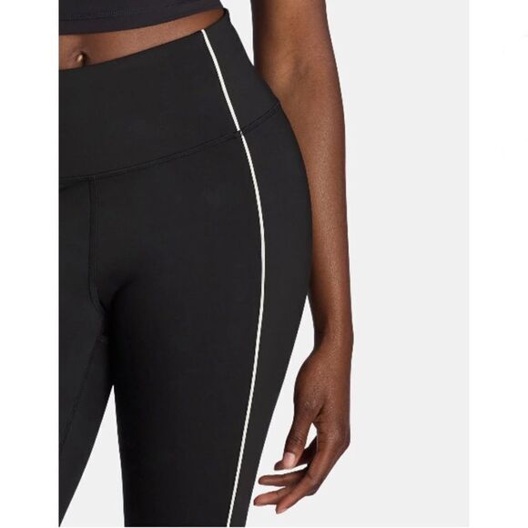 Women's Active Workout Sports Piped Leggings Size S - Picture 6 of 8